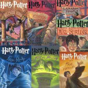J. K. Rowling: Harry Potter-sorozat könyvcsomag (kemény táblás) ajándékkal